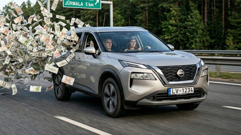 Latvijas uzņēmuma PVN krāpniecība: Zudis “Nissan”, “salmu vīrs” un 400 000 eiro valsts budžetam