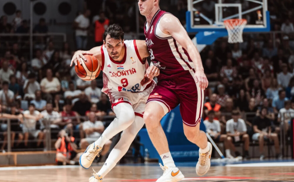 Latvijas basketbolisti Horvātijā piedzīvo sakāvi Pasaules kausa kvalifikācijā