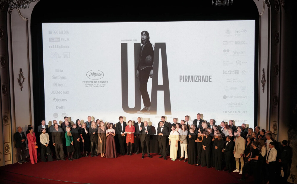 Latvijas zvaigznes godina Uļjanu Semjonovu filmas “Uļa” pirmizrādē