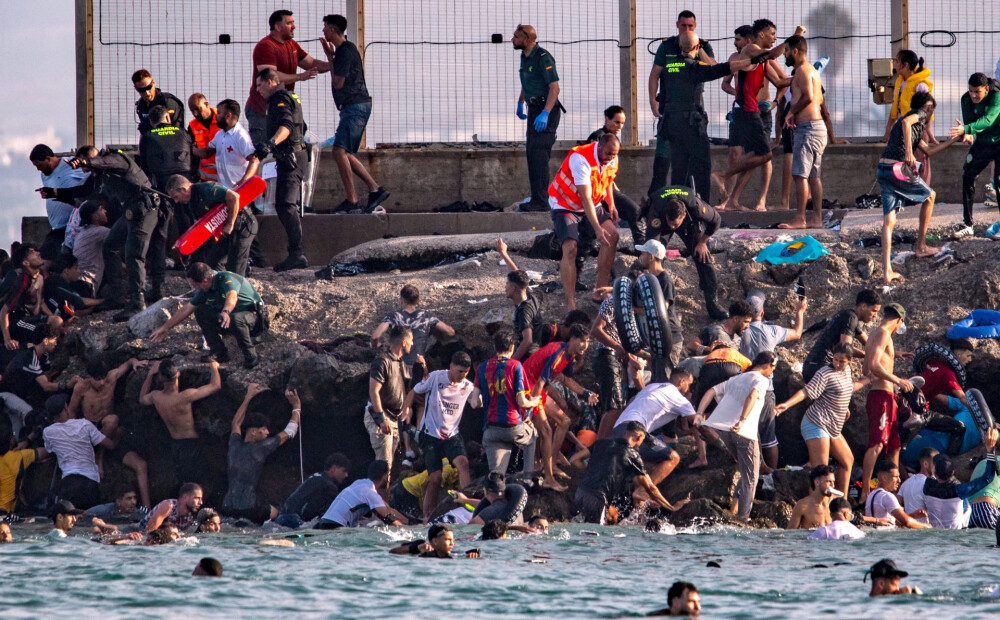 Seuta brīdināta par iespējamu migrantu iebrukumu dienu iepriekš
