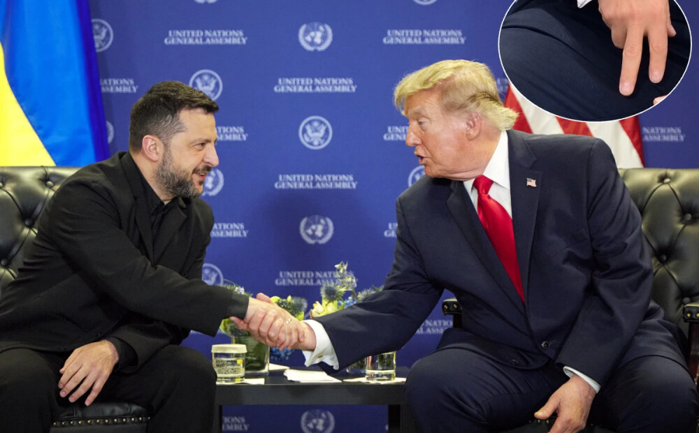 Trampa žests pēc rokasspiediena ar Zelenski izraisa plašas diskusijas sociālajos tīklos
