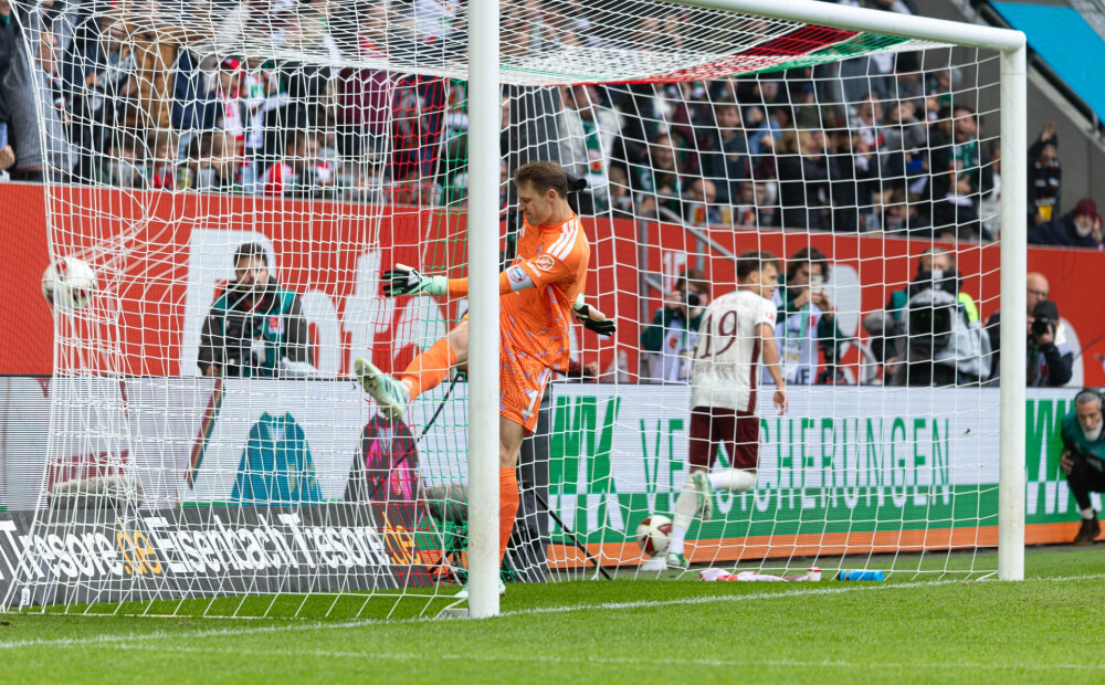 Augsburg spēlētājs guvis ātrākos vārtus bundeslīgā, „Bayern” piedzīvo neveiksmi