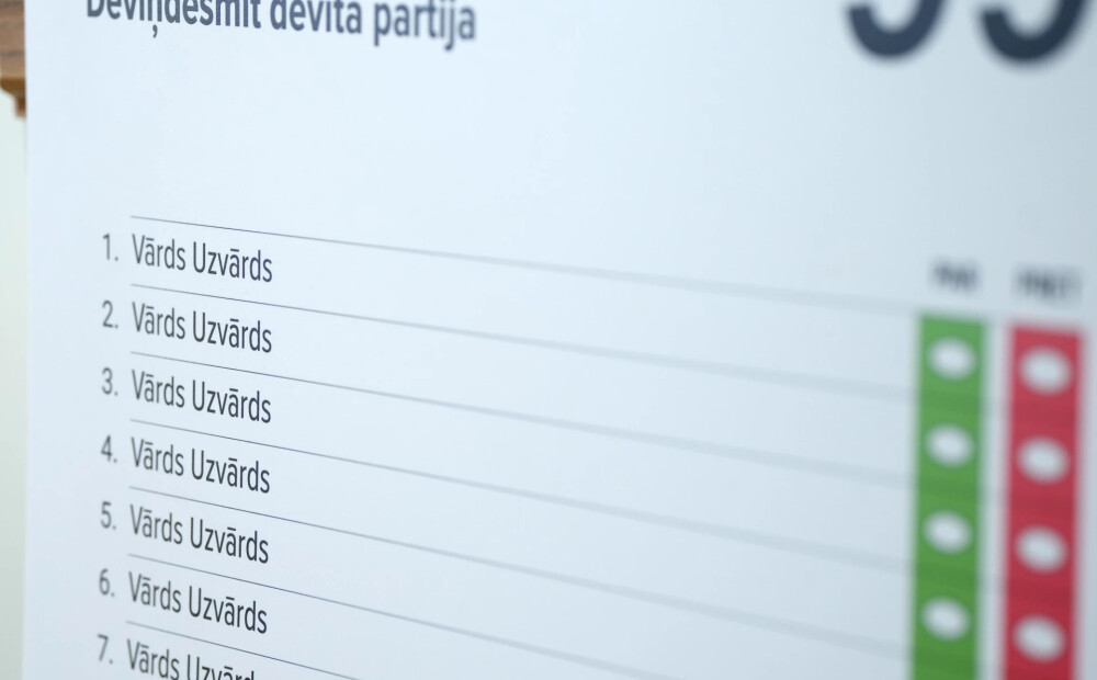CVK skaidro, kāda atzīme vēlēšanu zīmē ir derīga